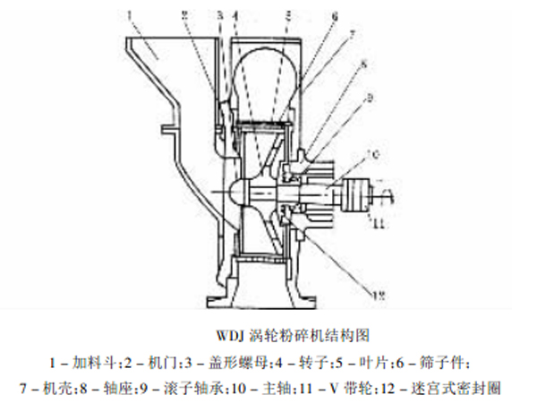 渦輪粉碎機結(jié)構(gòu)設(shè)計詳解