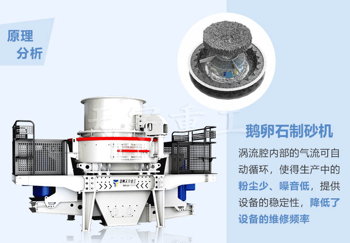 鵝卵石制砂機工作原理